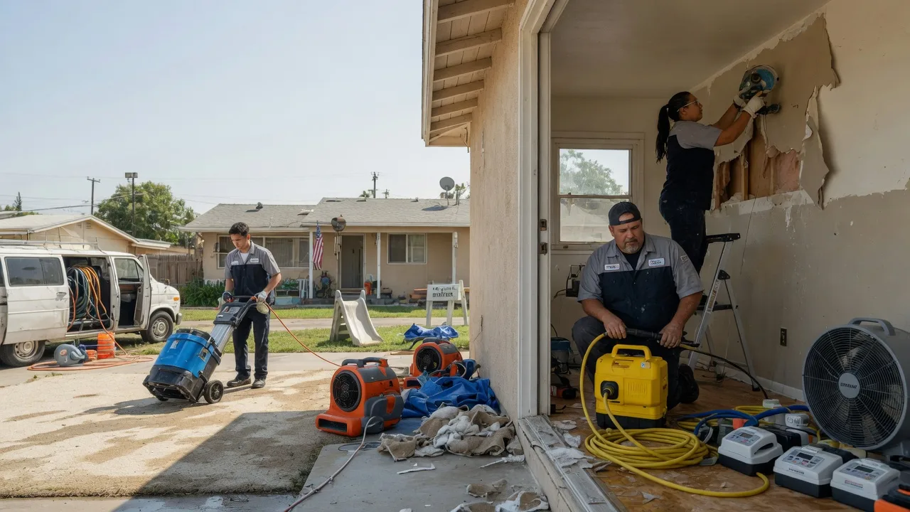 Water Damage Restoration in Vallejo, CA near me